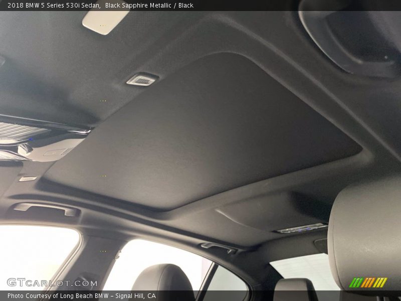 Black Sapphire Metallic / Black 2018 BMW 5 Series 530i Sedan