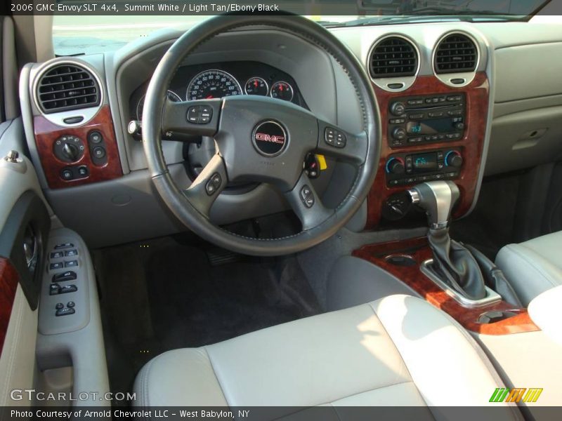 Summit White / Light Tan/Ebony Black 2006 GMC Envoy SLT 4x4