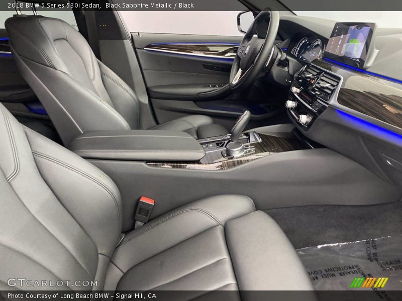 Black Sapphire Metallic / Black 2018 BMW 5 Series 530i Sedan