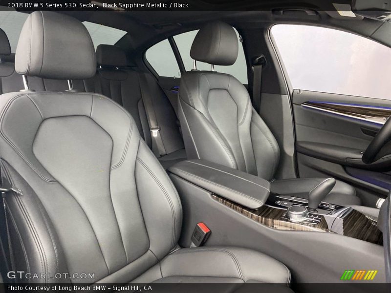 Black Sapphire Metallic / Black 2018 BMW 5 Series 530i Sedan