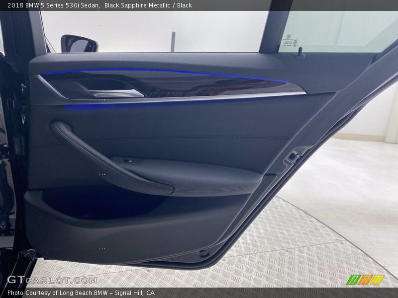 Black Sapphire Metallic / Black 2018 BMW 5 Series 530i Sedan