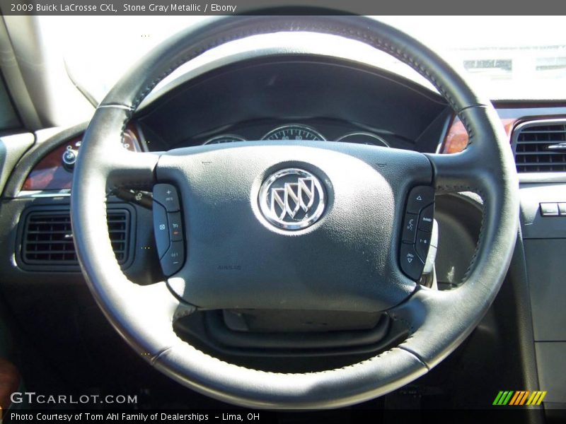 Stone Gray Metallic / Ebony 2009 Buick LaCrosse CXL