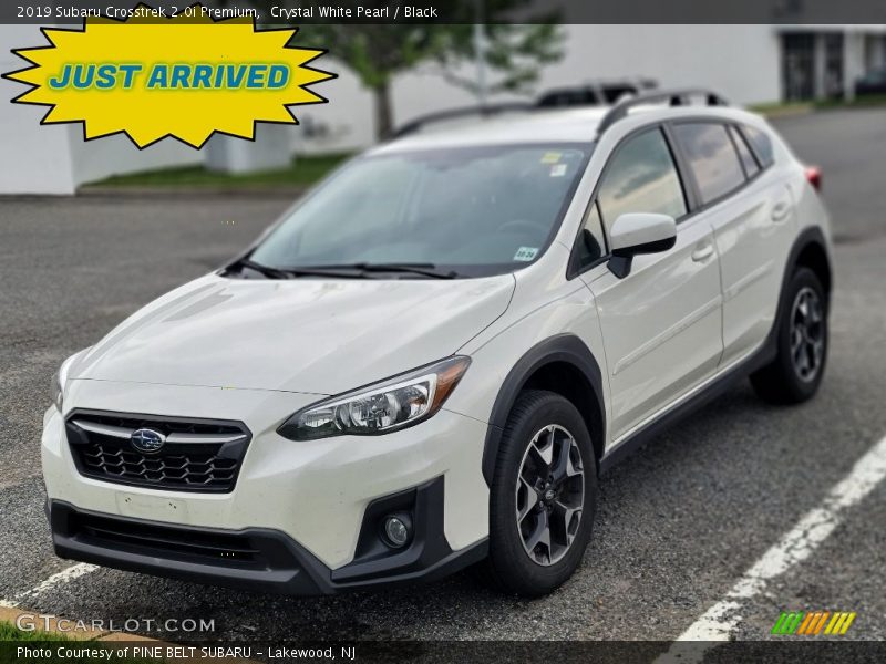 Crystal White Pearl / Black 2019 Subaru Crosstrek 2.0i Premium