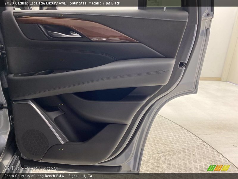 Satin Steel Metallic / Jet Black 2020 Cadillac Escalade Luxury 4WD
