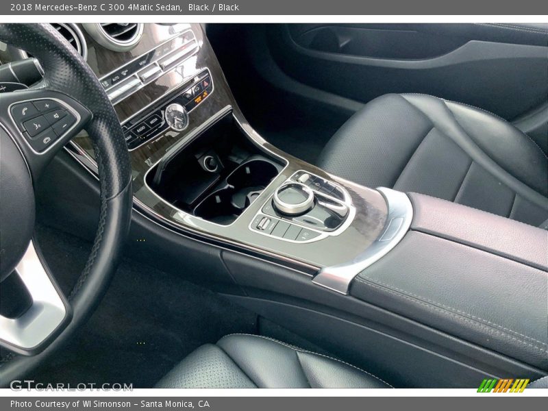 Black / Black 2018 Mercedes-Benz C 300 4Matic Sedan