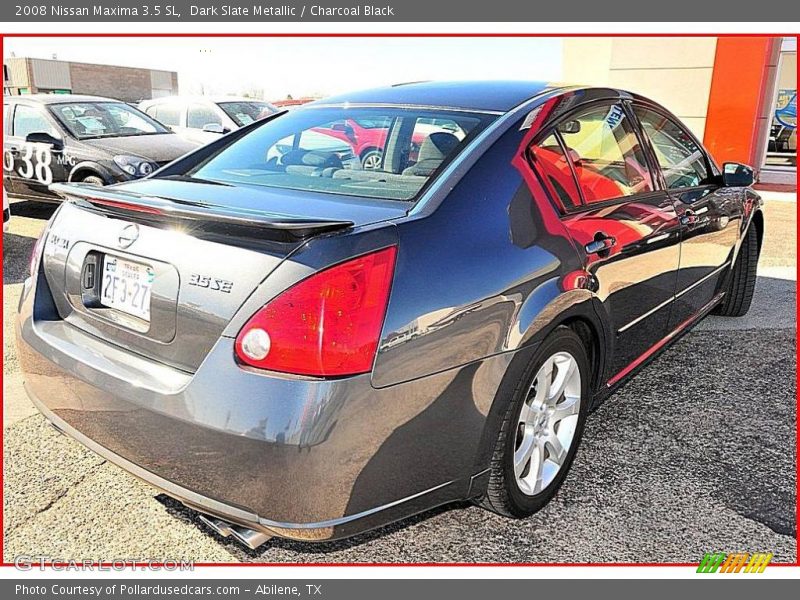 Dark Slate Metallic / Charcoal Black 2008 Nissan Maxima 3.5 SL