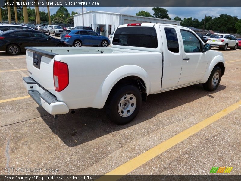 Glacier White / Steel 2017 Nissan Frontier S King Cab