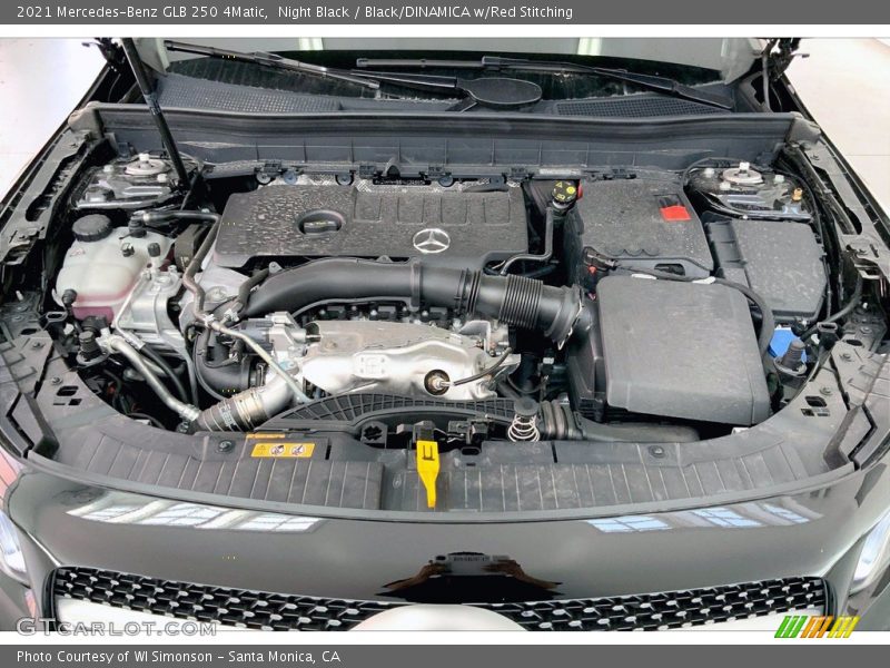 Night Black / Black/DINAMICA w/Red Stitching 2021 Mercedes-Benz GLB 250 4Matic