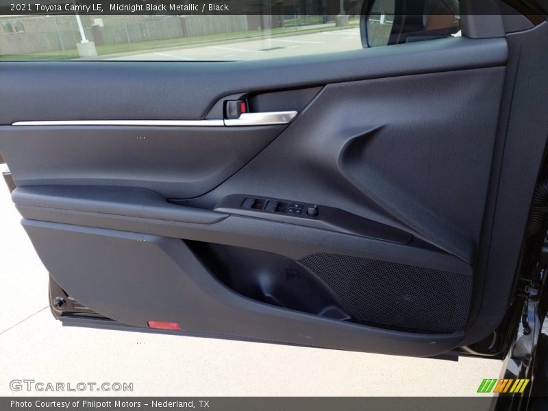Midnight Black Metallic / Black 2021 Toyota Camry LE