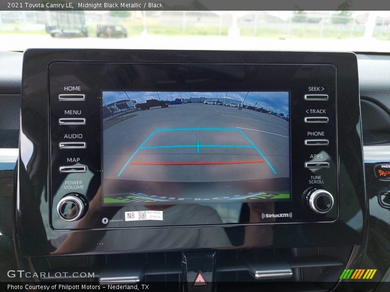 Midnight Black Metallic / Black 2021 Toyota Camry LE