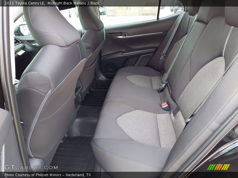 Midnight Black Metallic / Black 2021 Toyota Camry LE