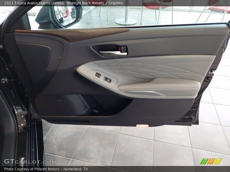 Midnight Black Metallic / Graphite 2021 Toyota Avalon Hybrid Limited