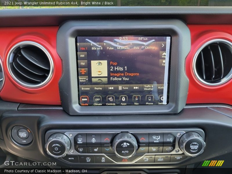 Bright White / Black 2021 Jeep Wrangler Unlimited Rubicon 4x4