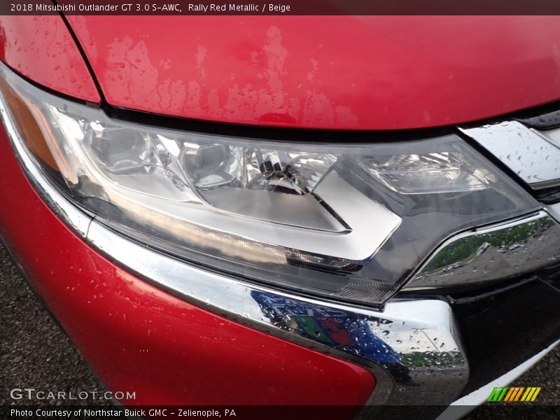 Rally Red Metallic / Beige 2018 Mitsubishi Outlander GT 3.0 S-AWC