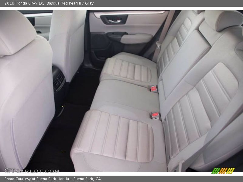 Basque Red Pearl II / Gray 2018 Honda CR-V LX