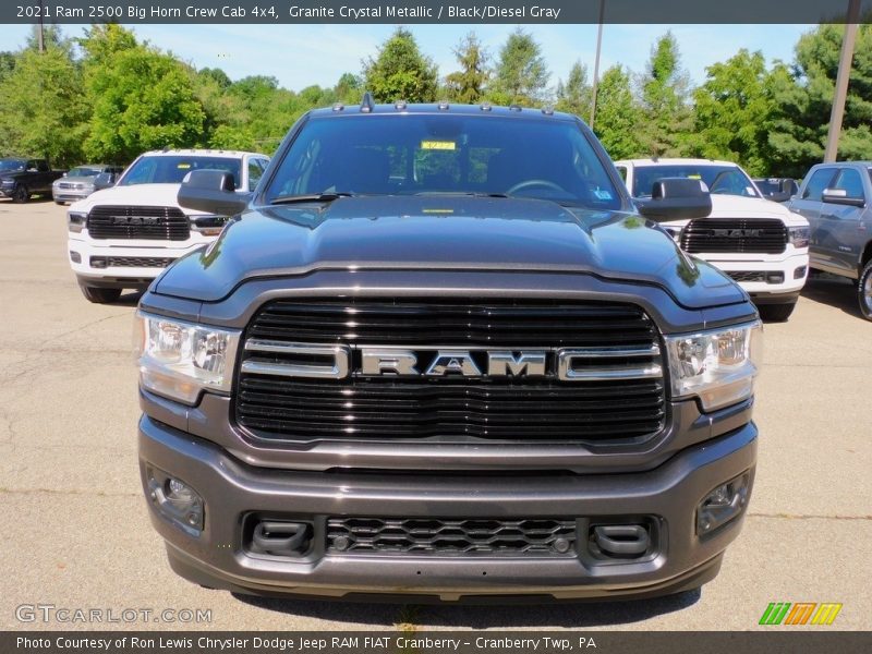 Granite Crystal Metallic / Black/Diesel Gray 2021 Ram 2500 Big Horn Crew Cab 4x4