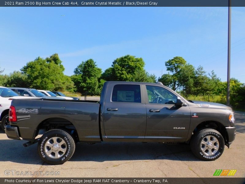 Granite Crystal Metallic / Black/Diesel Gray 2021 Ram 2500 Big Horn Crew Cab 4x4