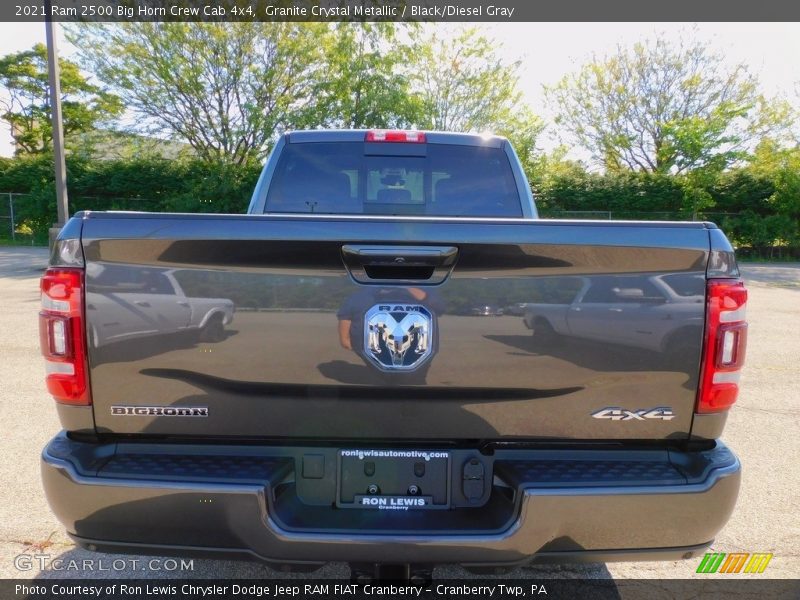 Granite Crystal Metallic / Black/Diesel Gray 2021 Ram 2500 Big Horn Crew Cab 4x4