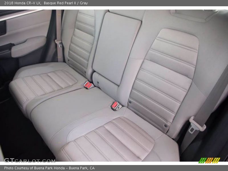 Basque Red Pearl II / Gray 2018 Honda CR-V LX