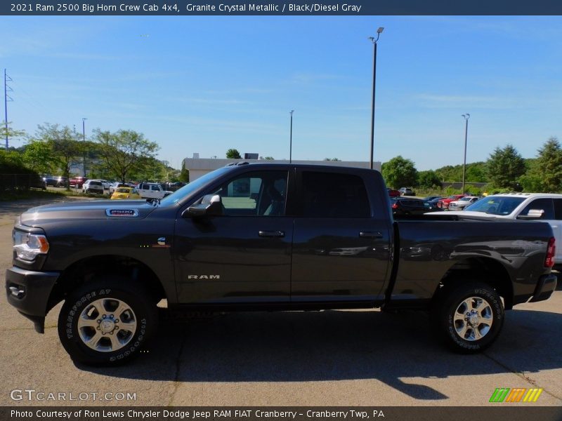 Granite Crystal Metallic / Black/Diesel Gray 2021 Ram 2500 Big Horn Crew Cab 4x4