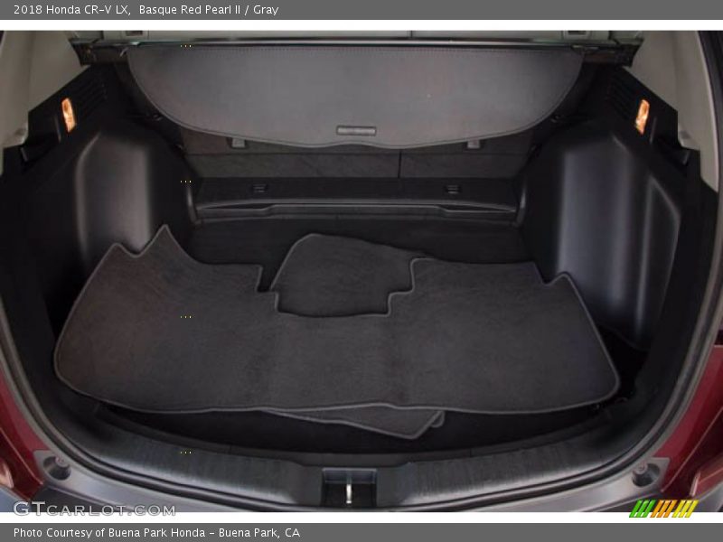 Basque Red Pearl II / Gray 2018 Honda CR-V LX