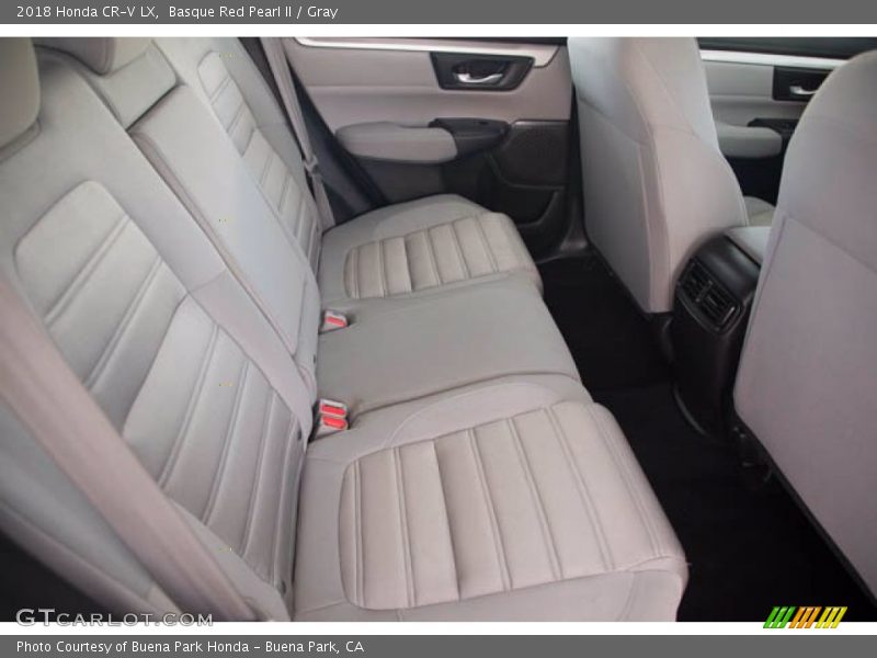 Basque Red Pearl II / Gray 2018 Honda CR-V LX