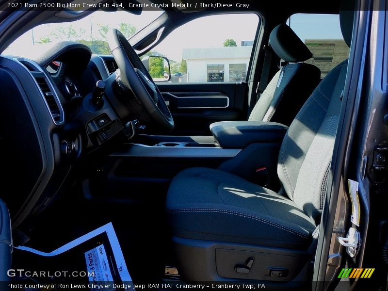 Granite Crystal Metallic / Black/Diesel Gray 2021 Ram 2500 Big Horn Crew Cab 4x4