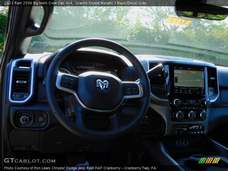Granite Crystal Metallic / Black/Diesel Gray 2021 Ram 2500 Big Horn Crew Cab 4x4