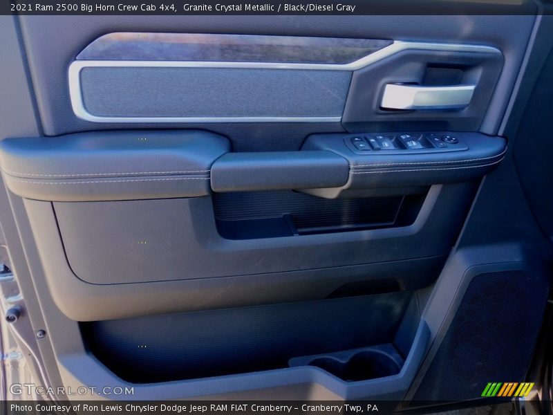Granite Crystal Metallic / Black/Diesel Gray 2021 Ram 2500 Big Horn Crew Cab 4x4