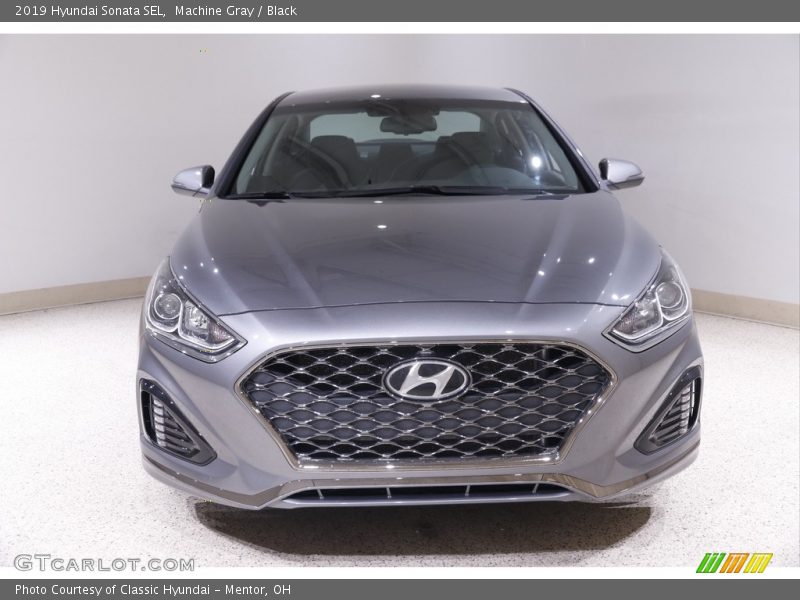 Machine Gray / Black 2019 Hyundai Sonata SEL