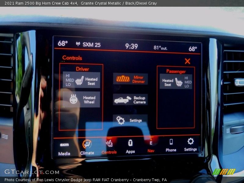 Granite Crystal Metallic / Black/Diesel Gray 2021 Ram 2500 Big Horn Crew Cab 4x4