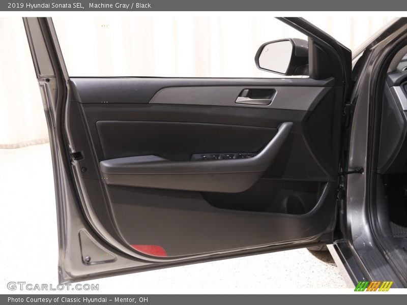 Machine Gray / Black 2019 Hyundai Sonata SEL
