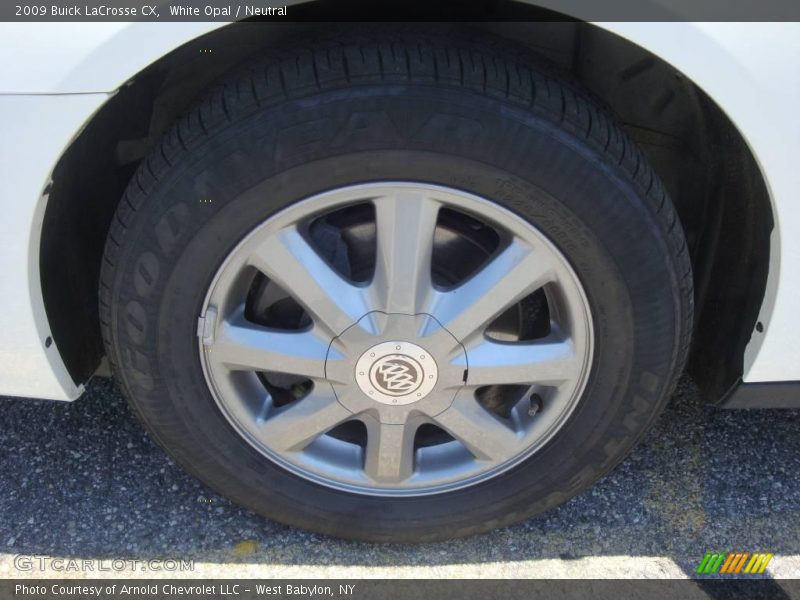 White Opal / Neutral 2009 Buick LaCrosse CX