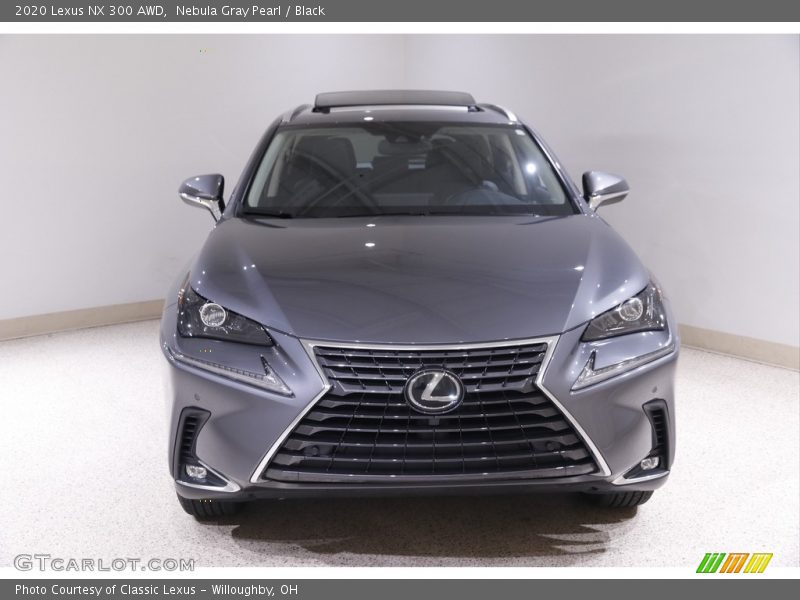 Nebula Gray Pearl / Black 2020 Lexus NX 300 AWD
