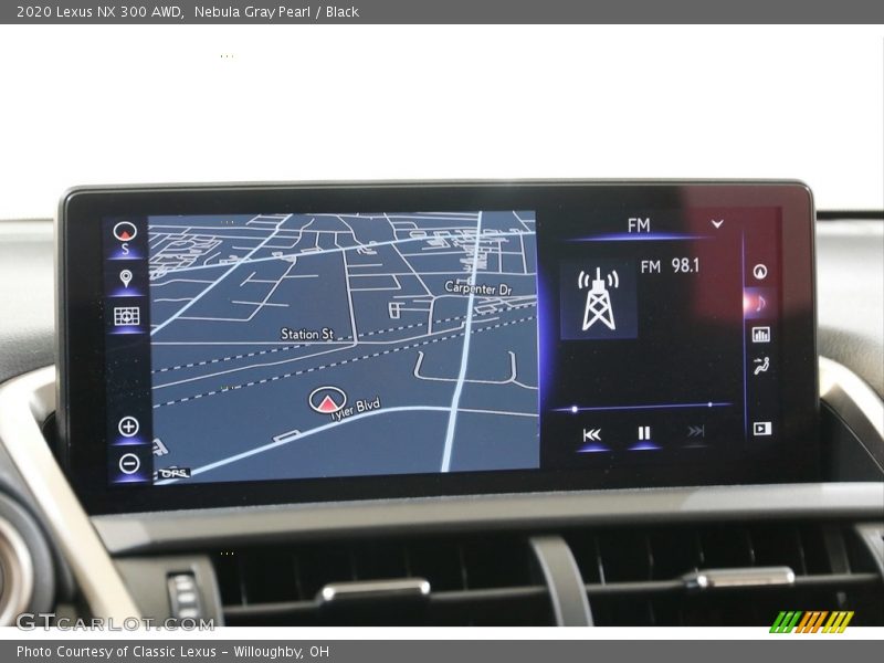 Navigation of 2020 NX 300 AWD