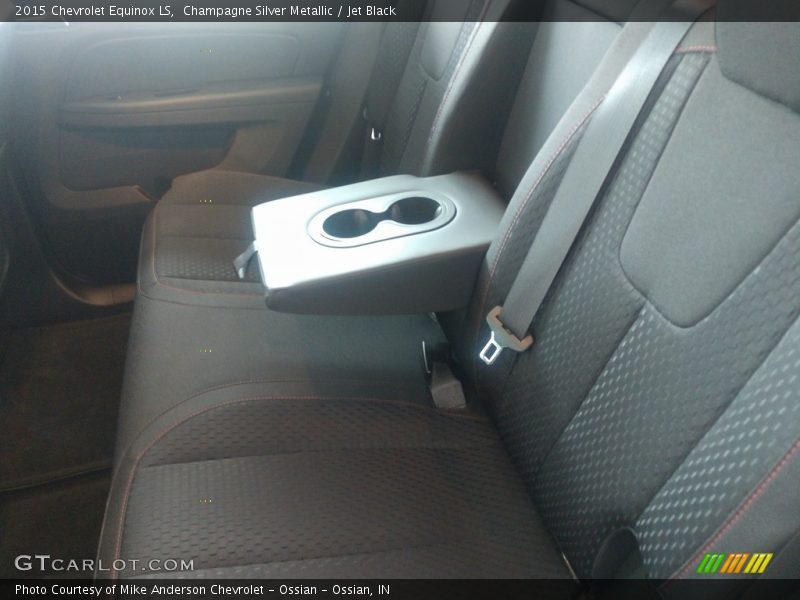 Champagne Silver Metallic / Jet Black 2015 Chevrolet Equinox LS