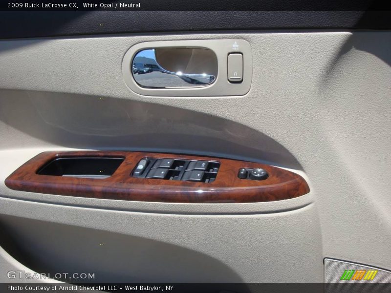 White Opal / Neutral 2009 Buick LaCrosse CX