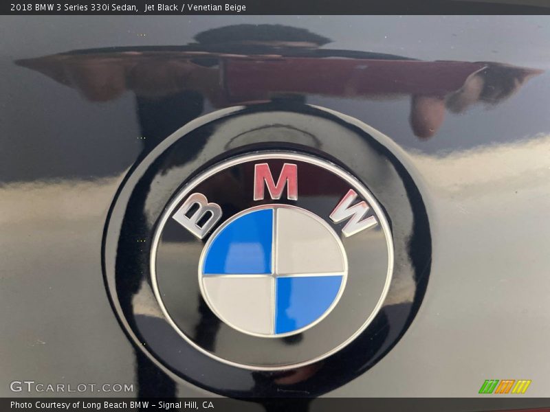 Jet Black / Venetian Beige 2018 BMW 3 Series 330i Sedan