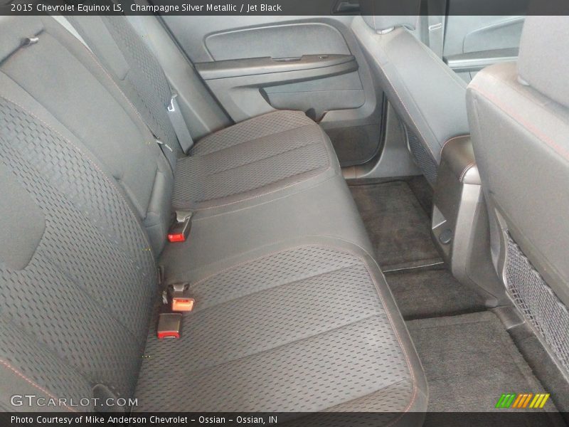 Champagne Silver Metallic / Jet Black 2015 Chevrolet Equinox LS