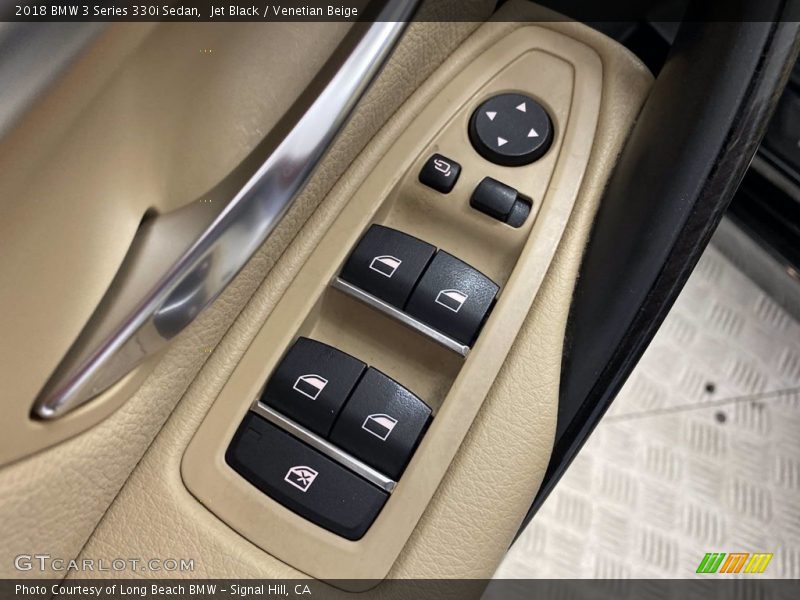 Jet Black / Venetian Beige 2018 BMW 3 Series 330i Sedan
