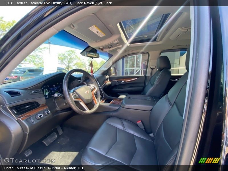 Black Raven / Jet Black 2018 Cadillac Escalade ESV Luxury 4WD