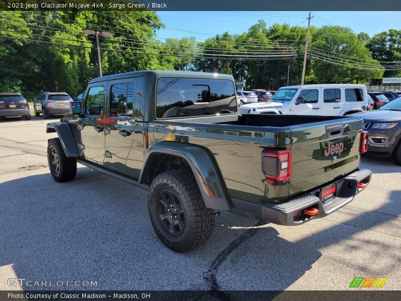 Sarge Green / Black 2021 Jeep Gladiator Mojave 4x4