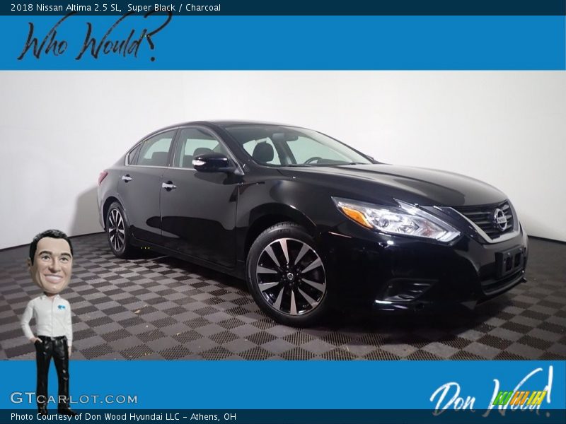 Super Black / Charcoal 2018 Nissan Altima 2.5 SL