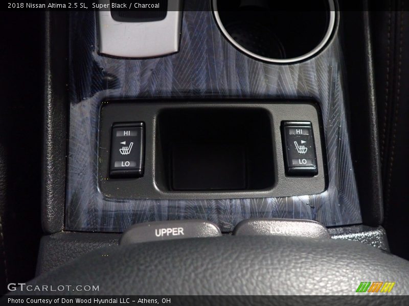 Super Black / Charcoal 2018 Nissan Altima 2.5 SL