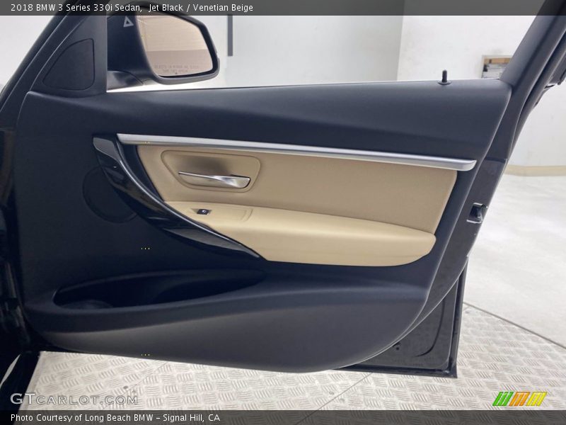 Jet Black / Venetian Beige 2018 BMW 3 Series 330i Sedan