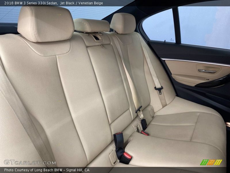 Jet Black / Venetian Beige 2018 BMW 3 Series 330i Sedan