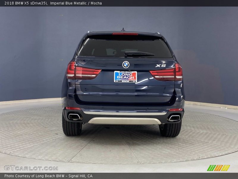 Imperial Blue Metallic / Mocha 2018 BMW X5 sDrive35i