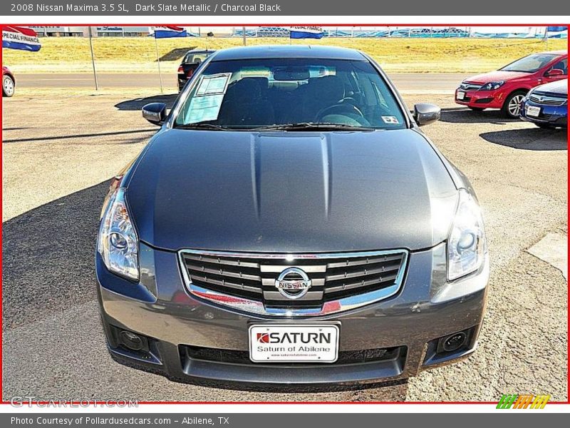 Dark Slate Metallic / Charcoal Black 2008 Nissan Maxima 3.5 SL