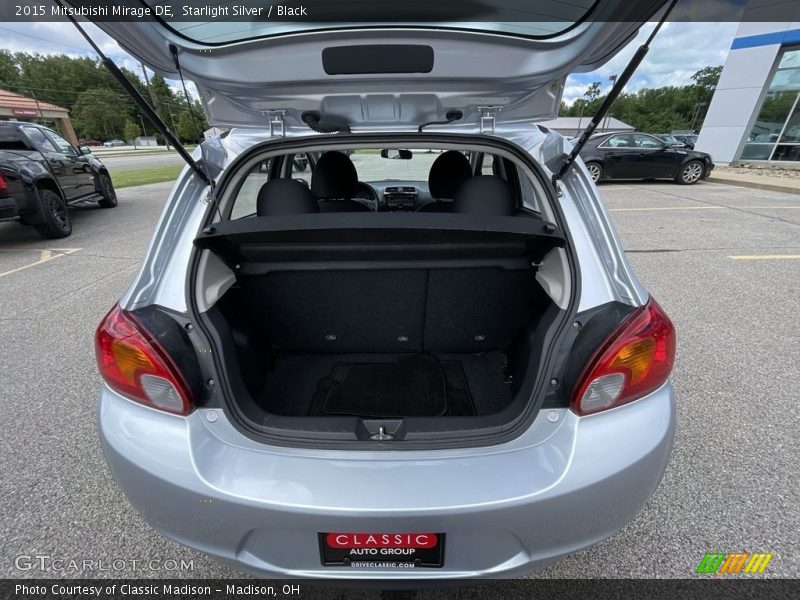 Starlight Silver / Black 2015 Mitsubishi Mirage DE