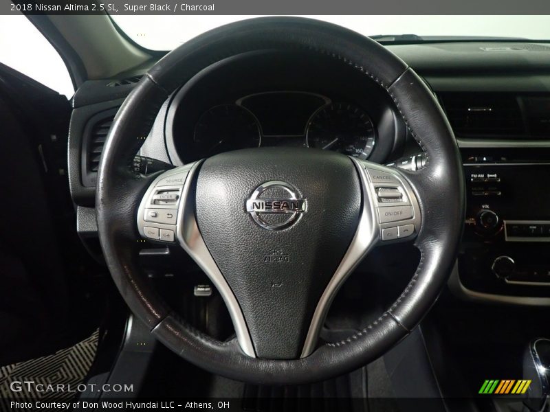Super Black / Charcoal 2018 Nissan Altima 2.5 SL